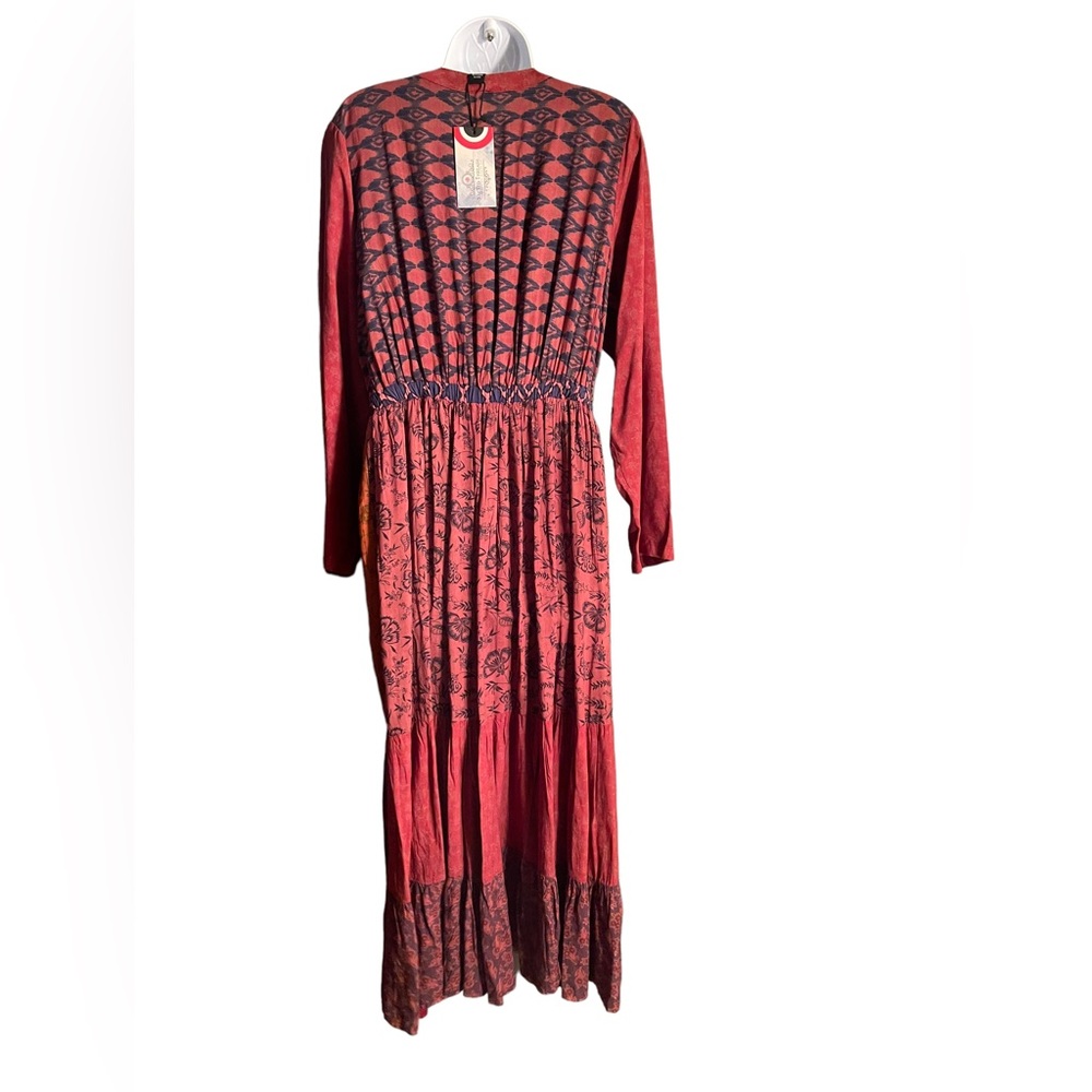 Sacred Threads Multicolor Maxi Dress - image 3